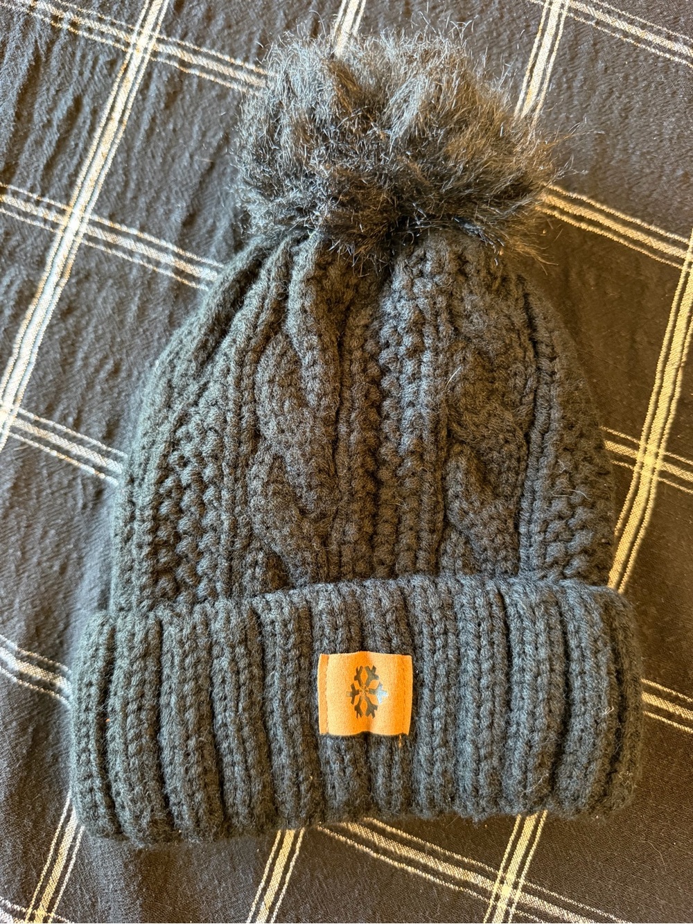 Knit Pom Beanie - Cozy Winter Hat